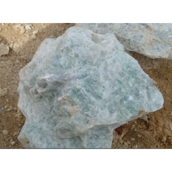 Fluorit-Flotationsversuch