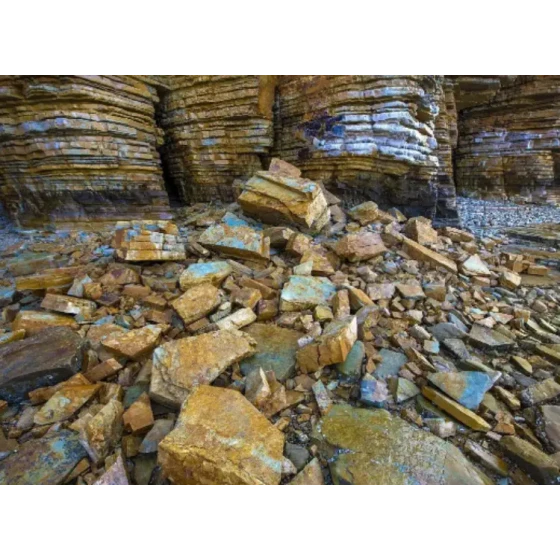 Mineralaufbereitungstest von Golderz