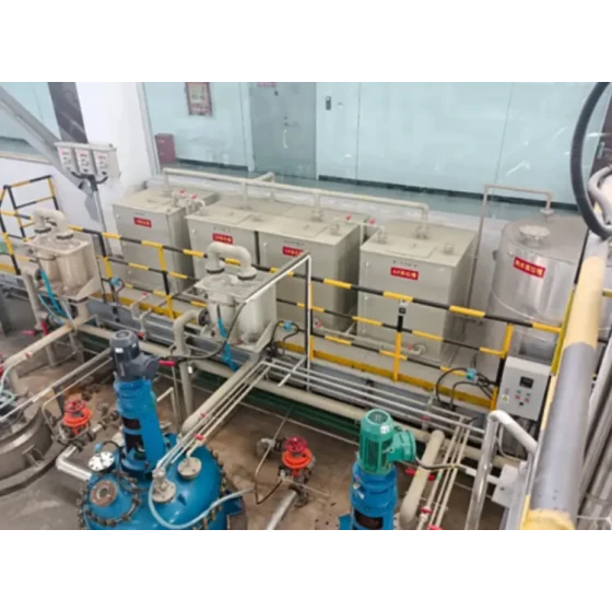 Auslaugtest von Schwefelsäure bei Atmosphärendruck