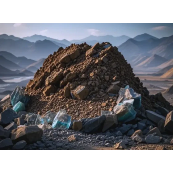 Test zur Rückgewinnung von niedriggradigen Wertmetallen aus Abraumhalden