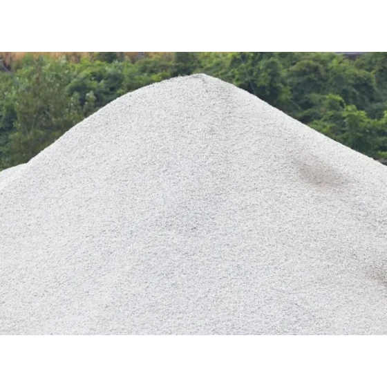 Reinigungstest von Quarzsand