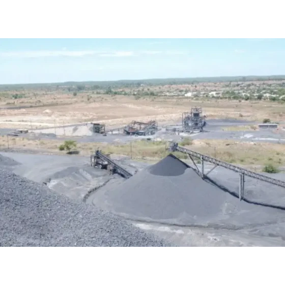 Test zur Wiederverwertung von Tailings