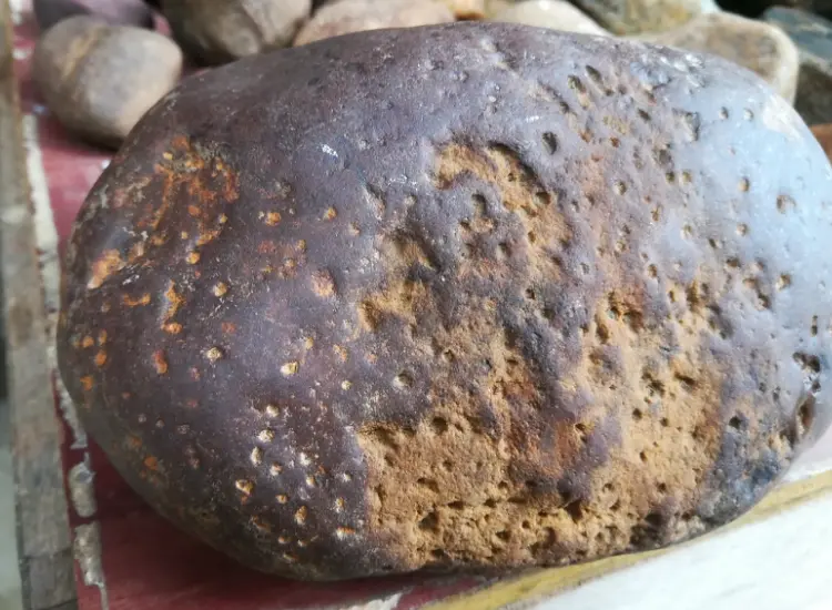 Veredelungstest von Limonit