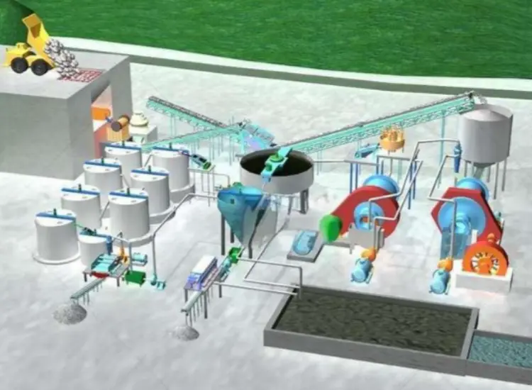 Test zur Goldgewinnung durch Chloridlaugung