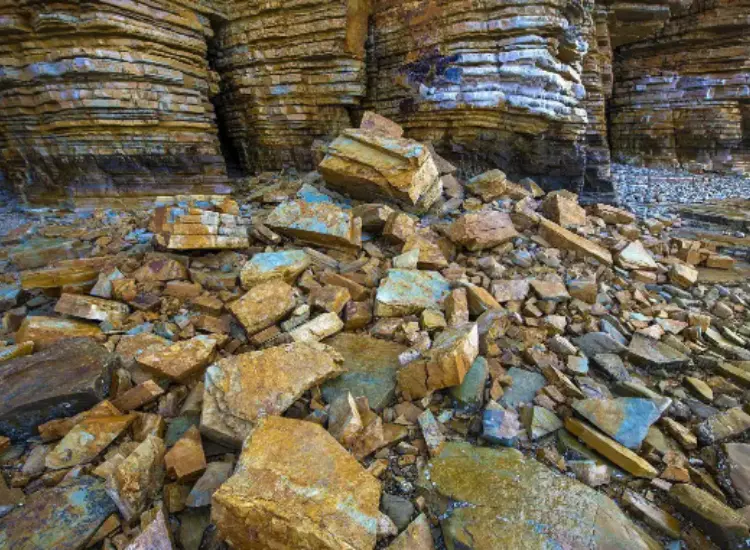 Mineralaufbereitungstest von Golderz