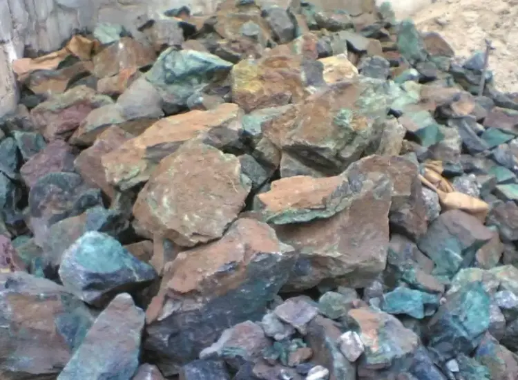 Mineralaufbereitungstest von refraktärem Kupferoxid-Erz