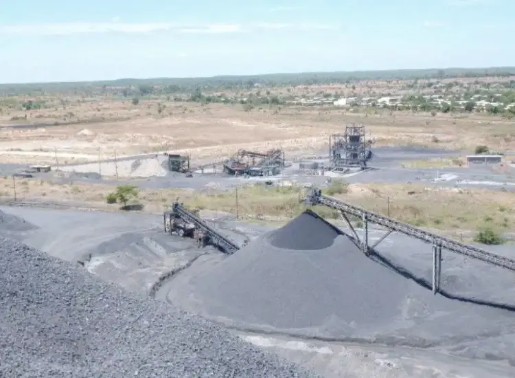 Test zur Wiederverwertung von Tailings